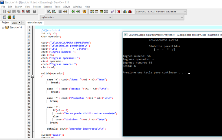 Ejercicios de Switch en C++: Domina el Control de Flujos con Estos ...
