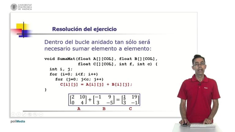 Suma Program Programa de suma de matrices en C++: aprende a realizar operaciones ...